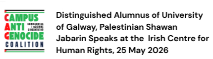Distinguished Alumnus of UG Shawan Jabarin - Irish Centre for Human Rights